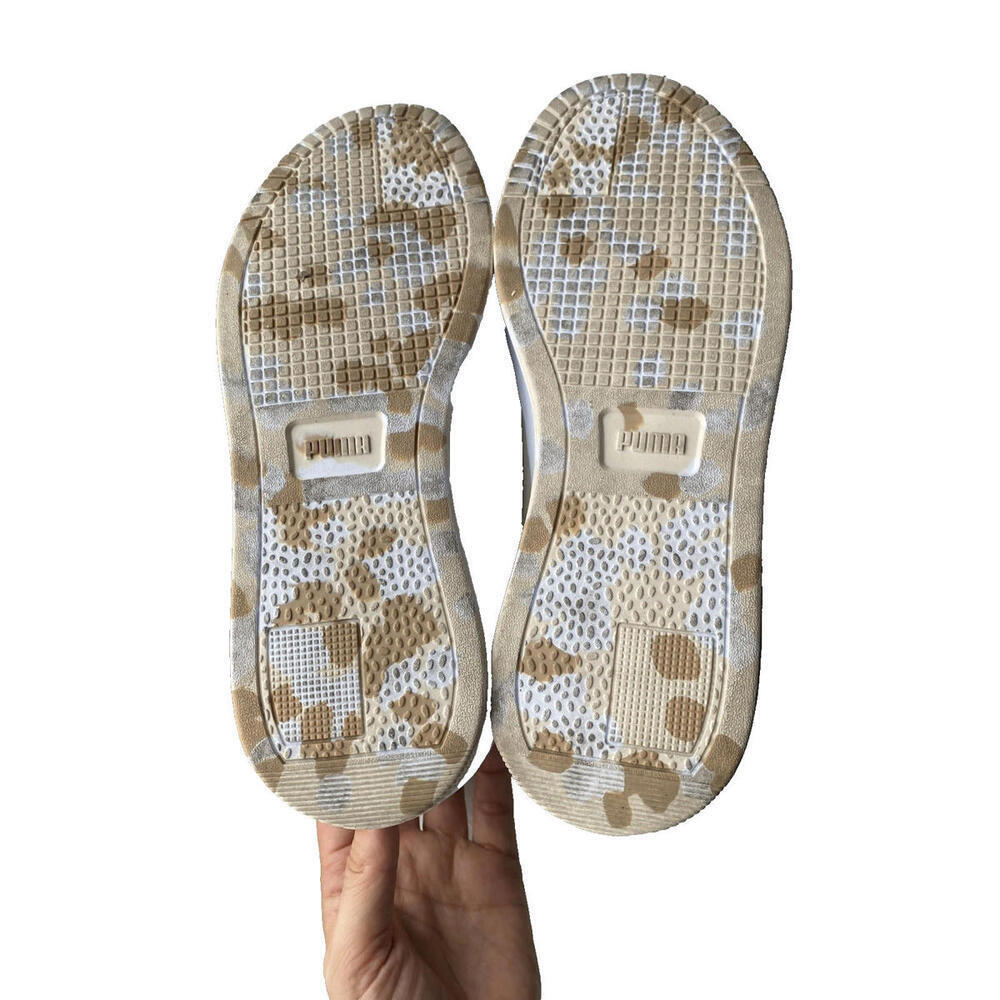 PUMA US-7.5 Women's Fashion Cream Lace Up Carina Street Better Platform Sneakers - Picture 5 of 9
